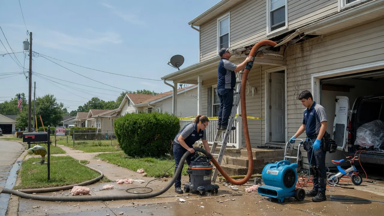 Water Damage Restoration in Gnadenhutten, OH near me